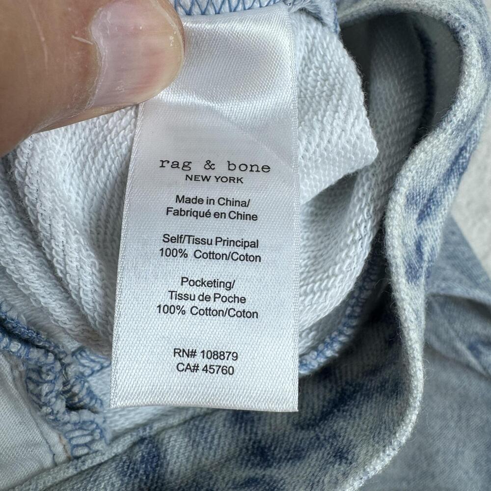 Rag & Bone Jeans Womens Size 28 Blue High Rise Straight Light Wash Cotton Denim - Picture 9 of 12